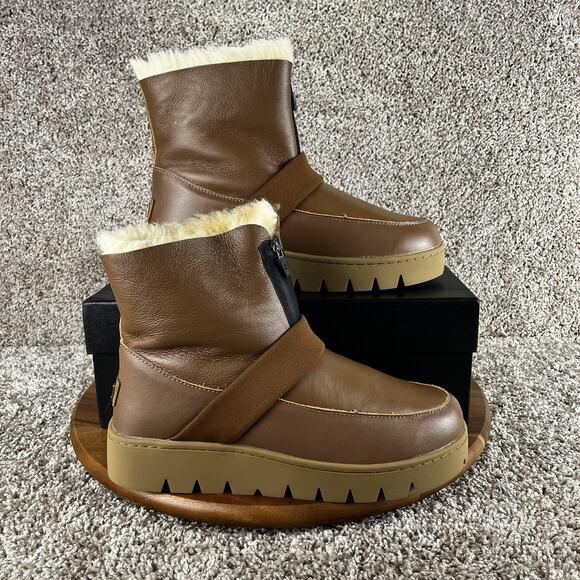 Australia Luxe Collective Men's Size 12 Campaign Fashion Boots Chestnut Brown - Picture 1 of 13